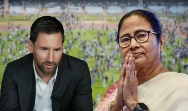 মেসির কলকাতা সফর ঘিরে বিশৃঙ্খলা-ভাঙচুর, ক্ষমা চাইলেন মমতা ব্যানার্জি